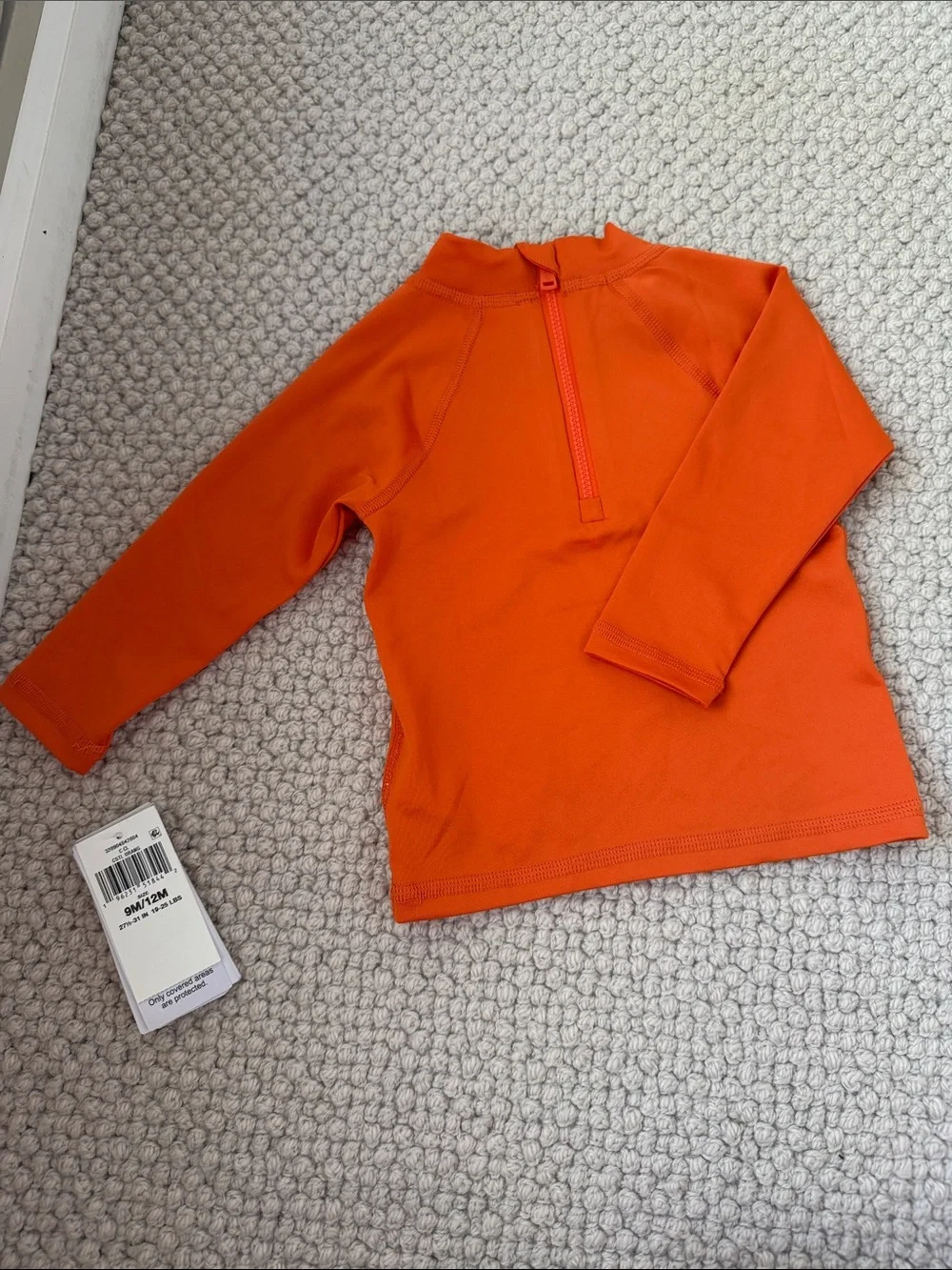 Ralph Lauren baby rashguard. Size 9-12 months. NWT